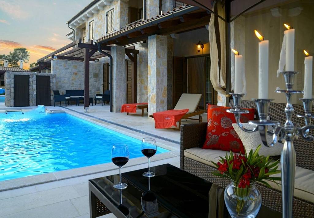 Kuća za odmor Berna - pool house:, Malinska - Otok Krk 