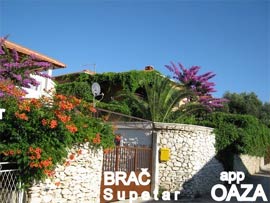Brač Supetar - Apartmán Pokoj - Apartman Oaza ..